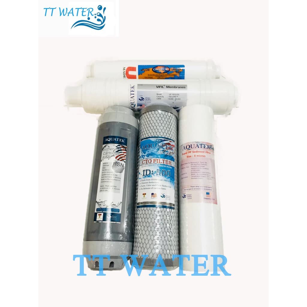 ชุดไส้กรองน้ำดื่ม AQUATEK USA 5 ขั้นตอน รุ่น UF + Omni Pure 10 นิ้ว รูปที่ 4