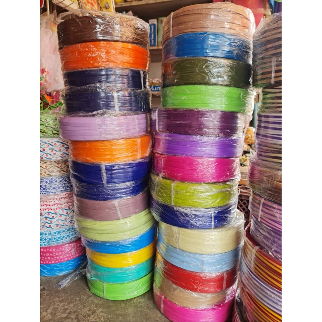 หน้า 2จาก12หน้า ดูให้ครบนะครับ *เส้นพลาสติกสานตะกร้า สีพื้น ขนาด 12 มิล ตราลูกโจ้ รูปที่ 3