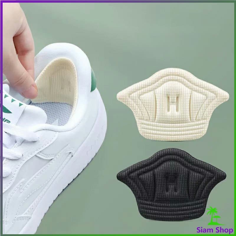 Siam แผ่นกันร้องเท้ากัด สติ๊กเกอร์ส้นรองเท้า เสริมแก้รองเท้าหลวม heel sticker รูปที่ 2