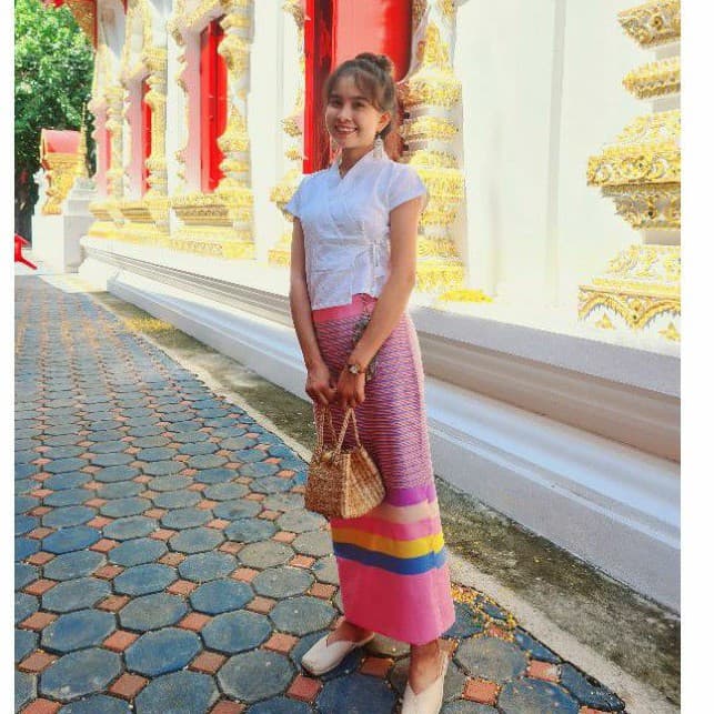 11.11​ เสื้อเจ้านาง​มัดข้าง เสื้อผ้าฝ้ายพื้นเมือง รูปที่ 6
