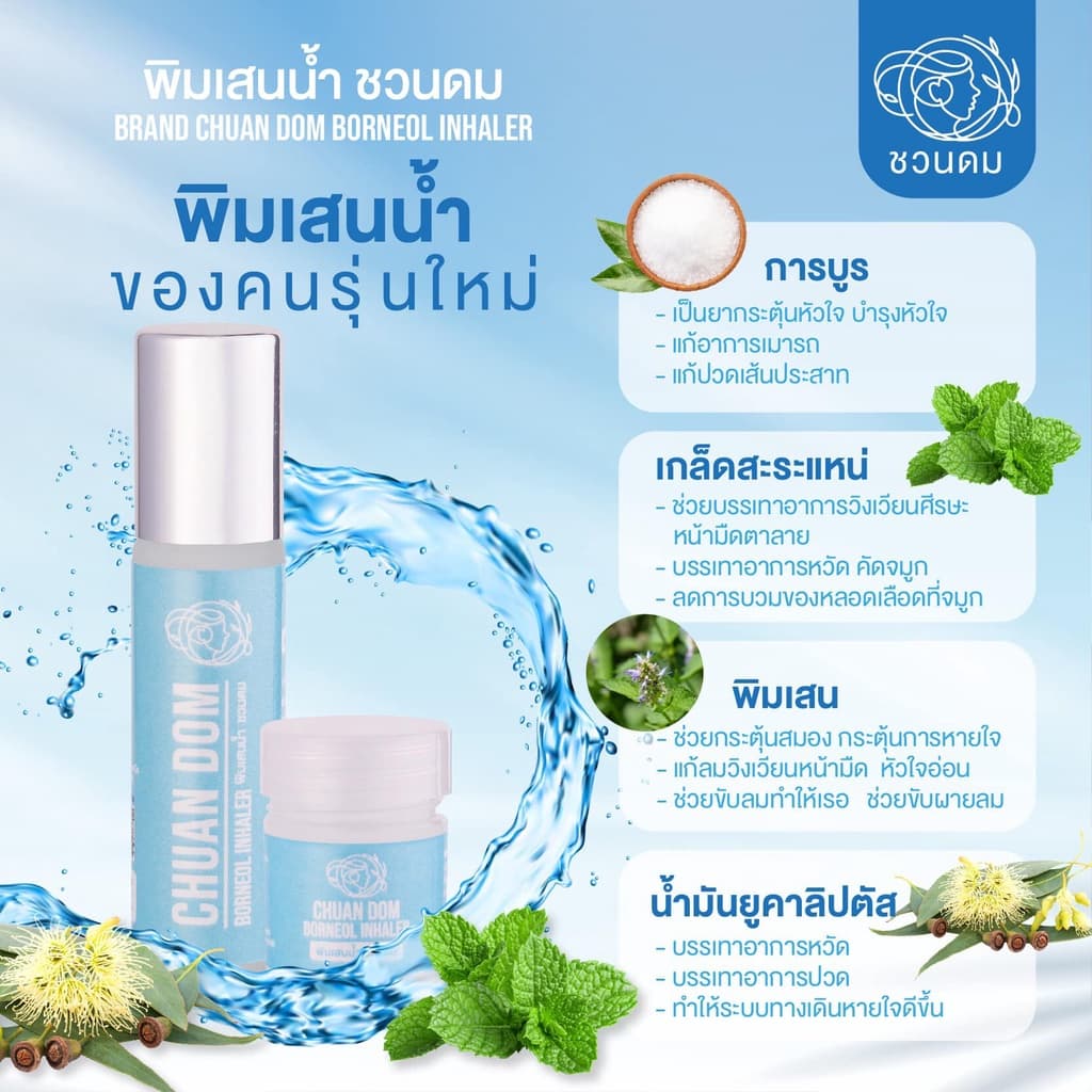 ซีโอเพน พิมเสนน้ำ แบบลูกกลิ้ง 5 ml รูปที่ 1