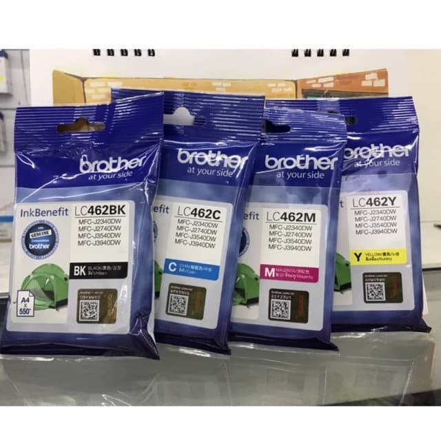 ตลับหมึกอิงค์เจ็ท Brother Ink LC-462 BK,C,M,Y รูปที่ 4