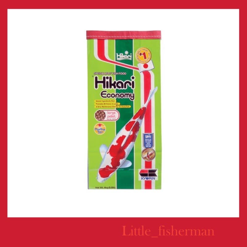 Hikari Economy เม็ดลอย 4kg. อาหารปลาคราฟ ฮิคาริ อีโคโนมี่ Koi รูปที่ 5