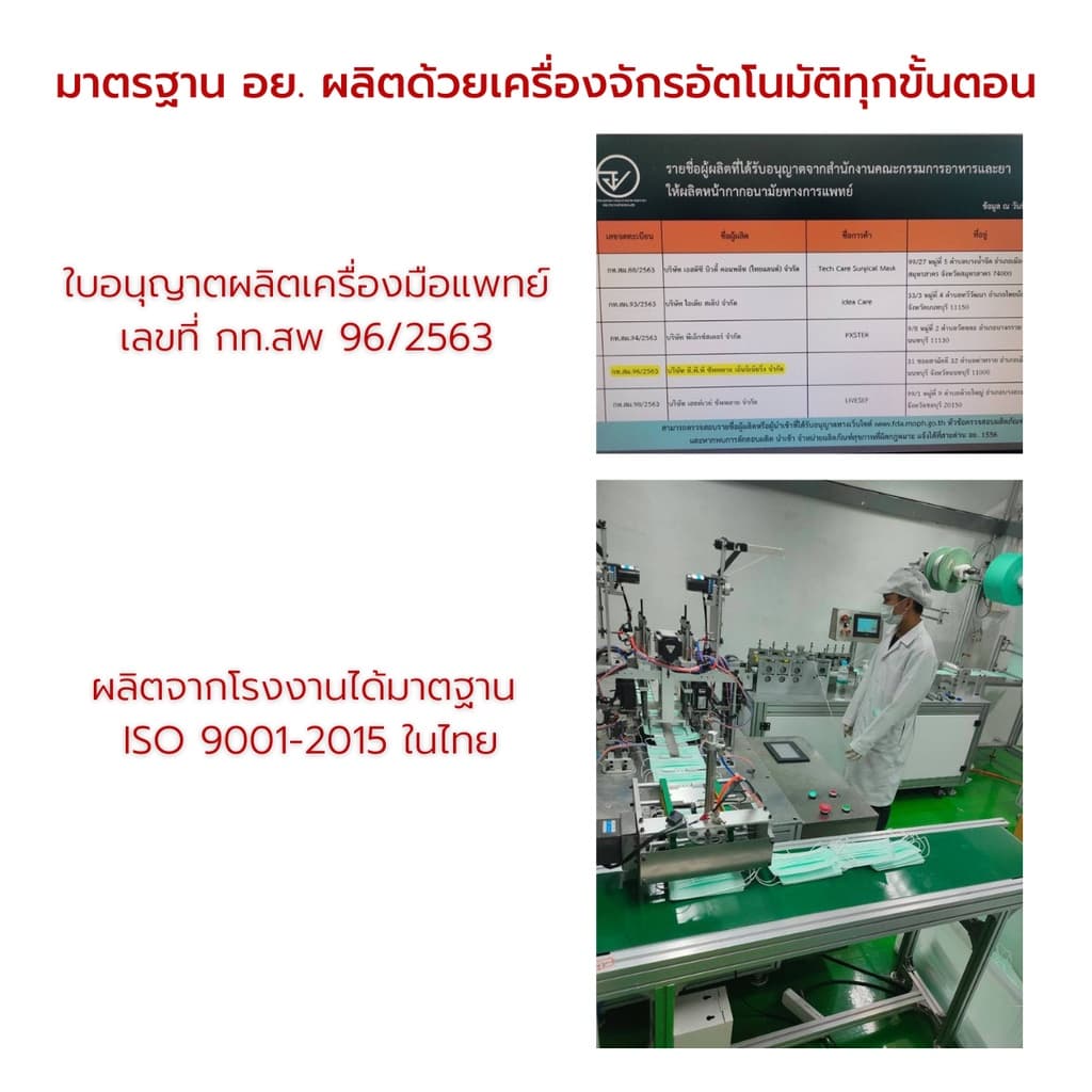 แมสพระสงฆ์ TPP แพค10ชิ้น แมสทางการแพทย์ 3 ชั้น หนา 30 แกรม หน้ากากอนามัยพระสงม์ มี อย. แมสพระ แมสก์ ผลิตในไทย-สีจีวร รูปที่ 7