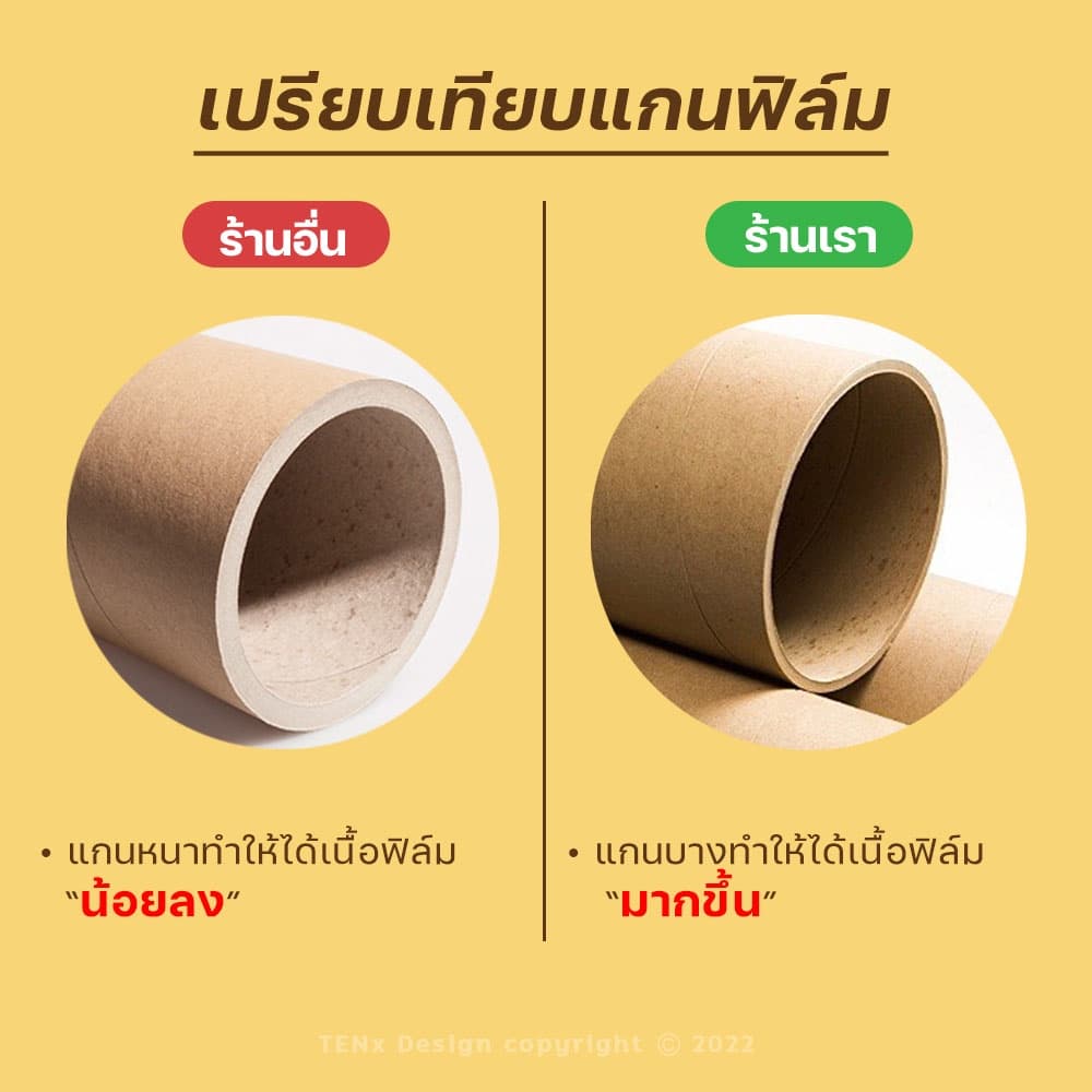 ฟิล์มยืดพันพาเลท เกรด A หนา 17 ไมครอน ยาว 200-300 เมตร #ID-0164 รูปที่ 4