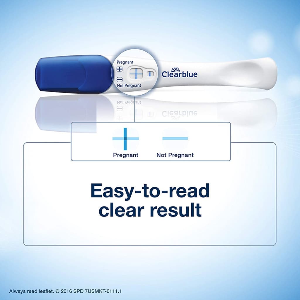 !!Clearblue Plus Pregnancy Test , 2 Counts รูปที่ 5