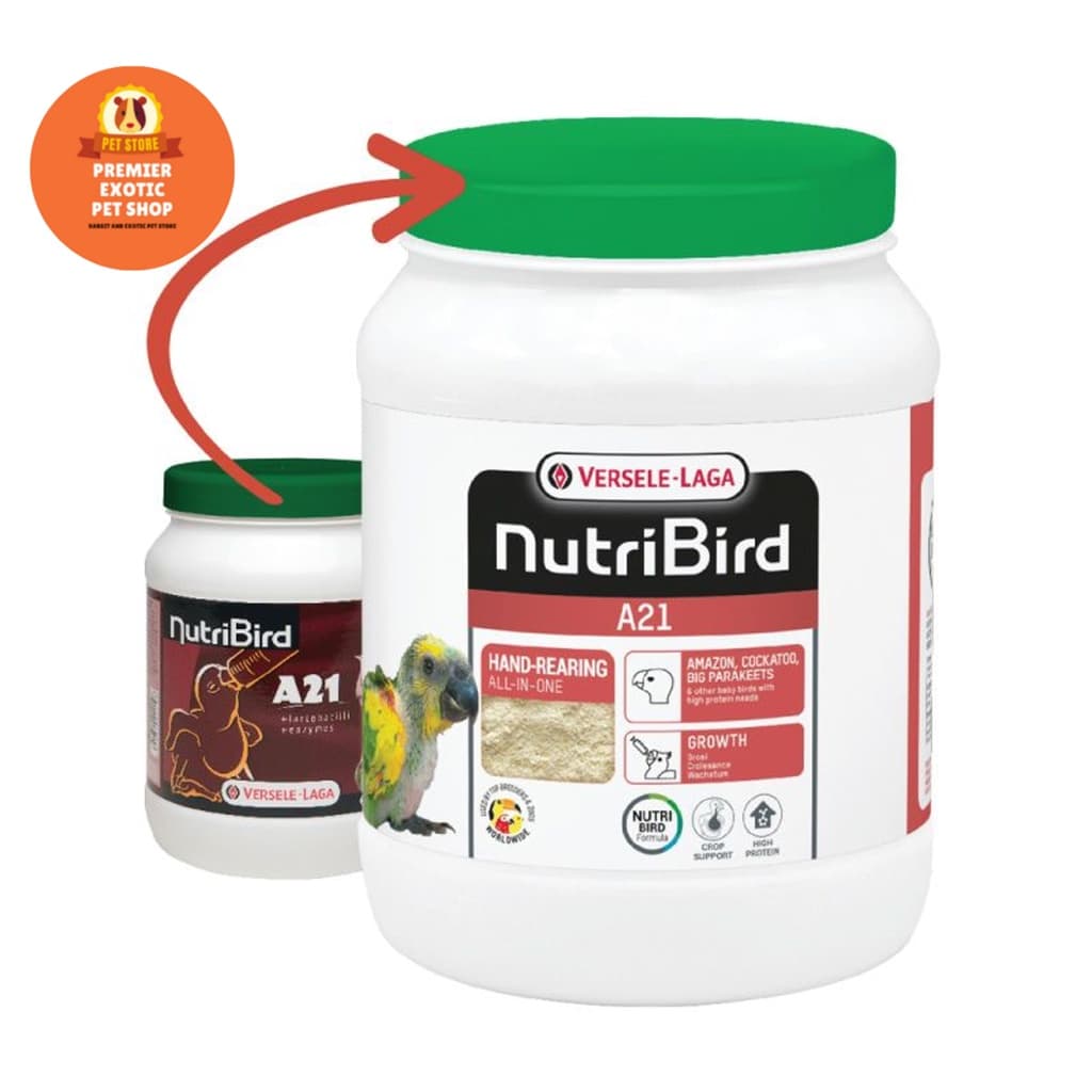 Nutribird อาหารนกลูกป้อนสูตรนกทั่วไป Nutribird A21 ขนาด 100 g., 250 g. ,800g. รูปที่ 1