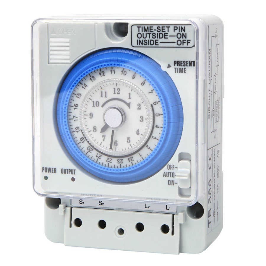 TB388 รุ่น TB35N Timer Switch Automatic 12V , 24V , 220V , 380V รูปที่ 3