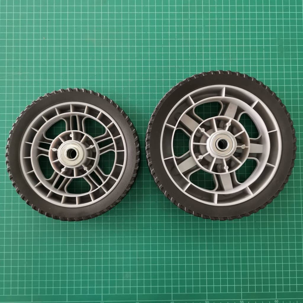 ล้อรถเข็นตัดหญ้า GXV160 7" 8" แบบมีลูกปืน ล้อรถตัดหญ้า Rowel ฮอนด้า GXV 7 นิ้ว 8 นิ้ว รูปที่ 4