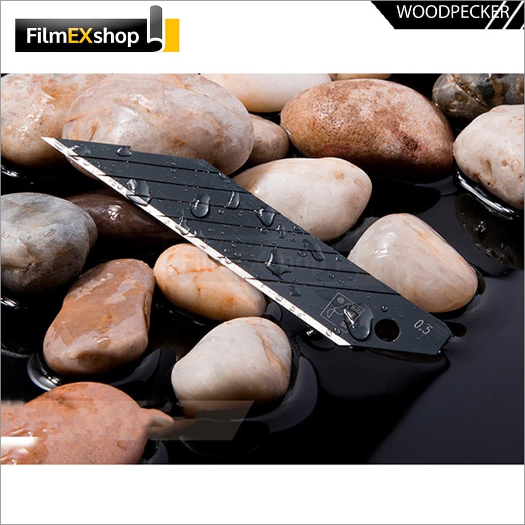 FD-03 ใบมีดคัตเตอร์ 18มม. Woodpecker KNIFE CUTTER BLADE รูปที่ 3