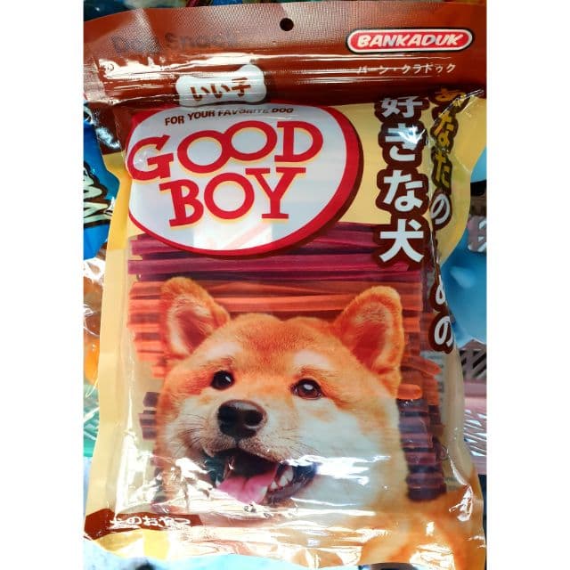 ขนมสุนัข ขนมหมา สติ๊กGoog boy เหลี่ยม รวมรส/500g รูปที่ 1