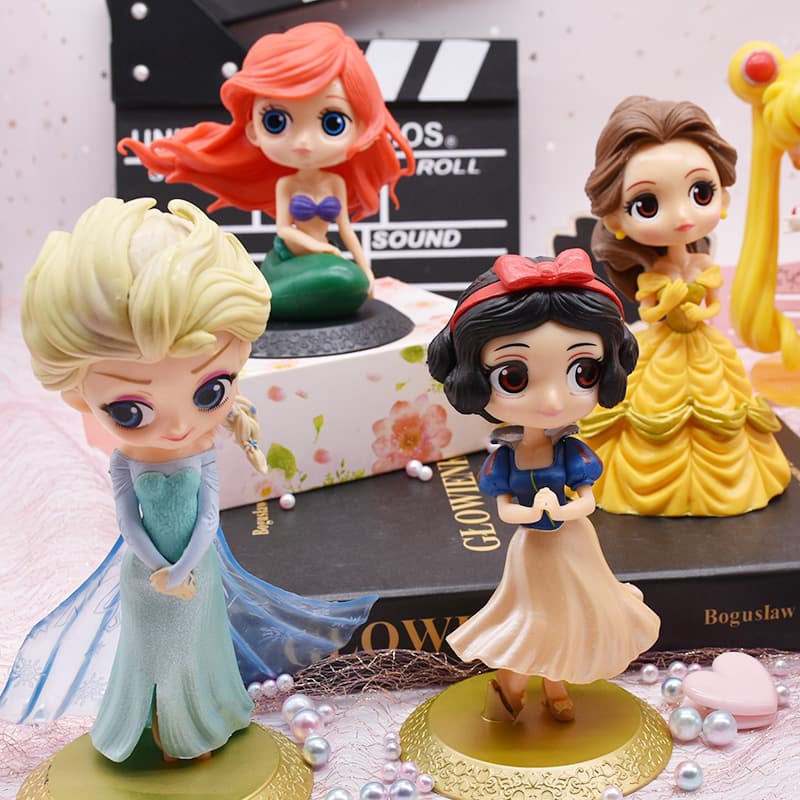 จากไทย โมเดลเจ้าหญิงดิ สำหรับตกแต่งเค้ก ตุ๊กตาเจ้าหญิง โมเดล ของเล่น การ์ตูน โมเดลการ์ตูน DD1/DPV2 รูปที่ 5