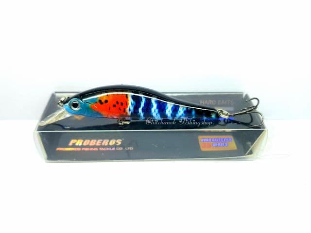 เหยื่อปลั๊ก ยาว9.5ซม.นน. 11.5 กรัมลาย3D งานสวย แบรนด์Proberos รูปที่ 6