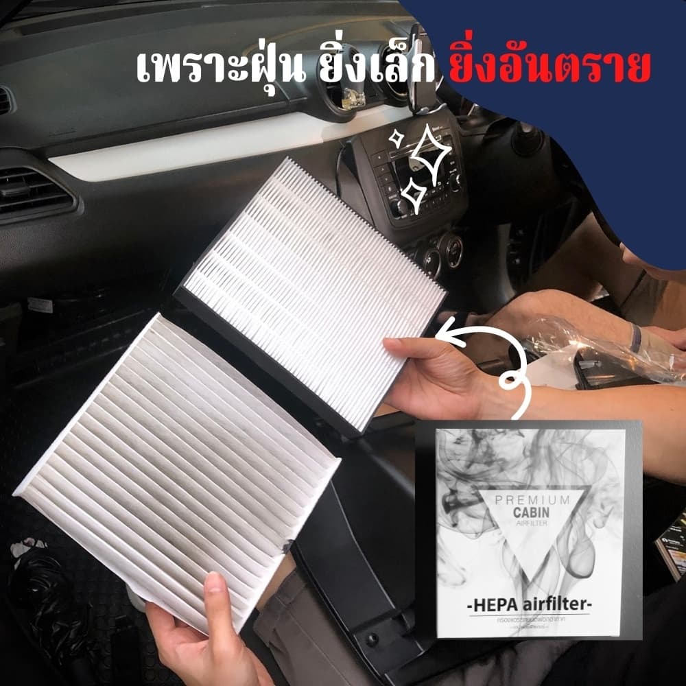 กรองแอร์ Toyota : Revo, New Fortuner 15-xx, New Alpard, Majesty, Chr, Innova Crysta, Cross,Camry 2019-Xx รูปที่ 6