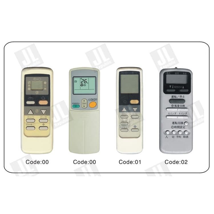 รีโมทแอร์ครอบจักรวาล สำหรับแอร์ยี่ห้อ ไดกิ้น DAIKIN Universal Air-con remote รูปที่ 6