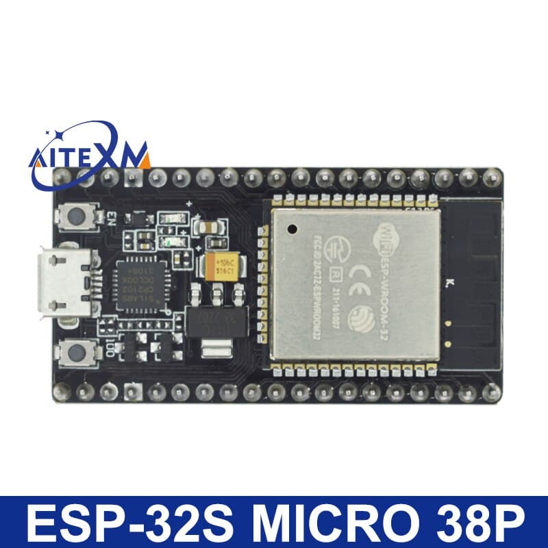 Esp32 บอร์ดทดลอง ESP-32S NodeMCU-32S MICRO/TYPE-C โมดูลไร้สาย WiFi และบลูทูธ ESP-WROOM-32 IOT บอร์ดขยาย รูปที่ 7