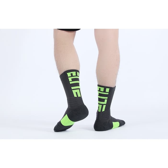 ถุงเท้าSuper Elite >>> ELITE เหมาะสำหรับใส่ออกกำลังกาย - เล่นกีฬา หนานุ่ม ใส่สบาย มีให้เลือก 5สี | E รูปที่ 5