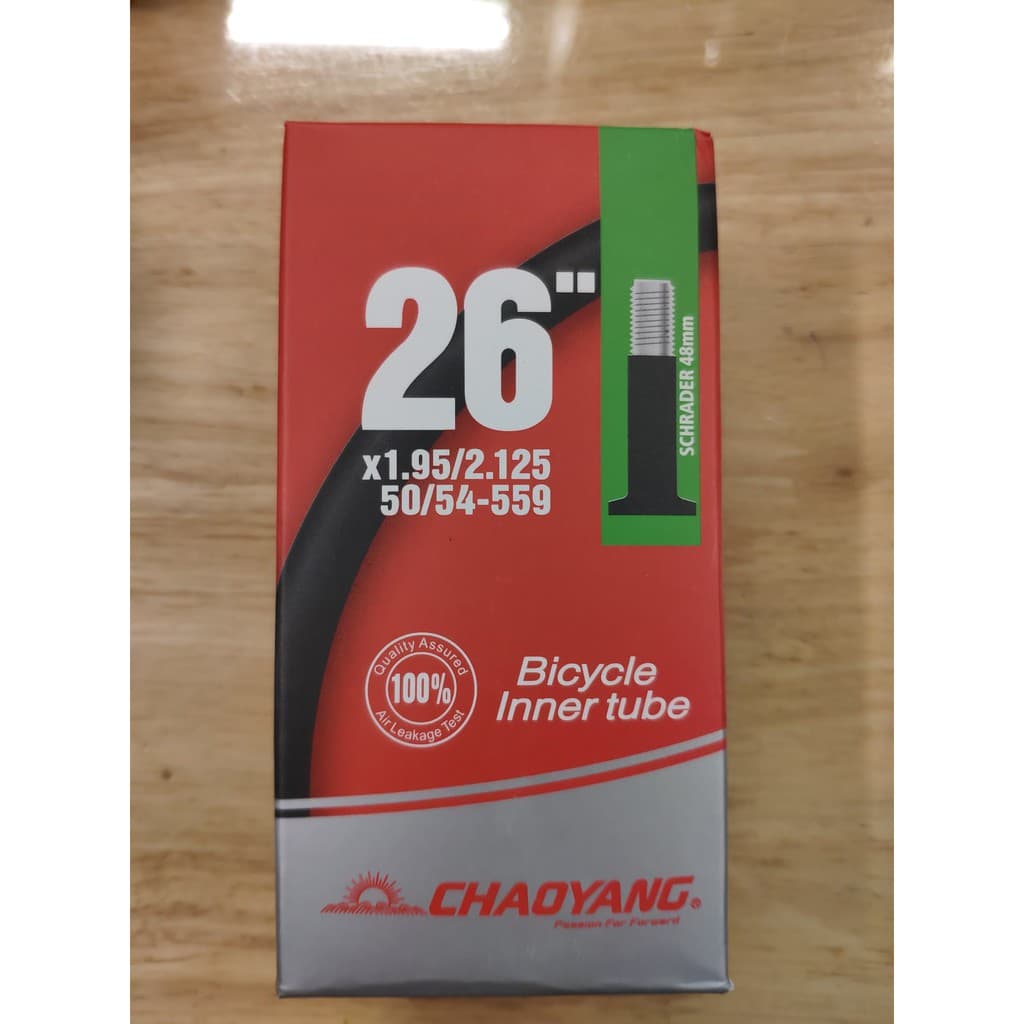 ยางในเสือภูเขา Chaoyang 26x1.95/2.125 รูปที่ 2