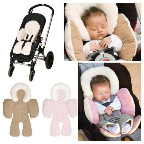 bestbornbaby เบาะรองคาร์ซีท​ เบาะรองนั่ง เบาะรองรถเข็นเด็ก ผ้ารองรถเข็น ผ้านิ่ม หนานุ่ม ระบายอากาศ​ 14002 รูปที่ 2
