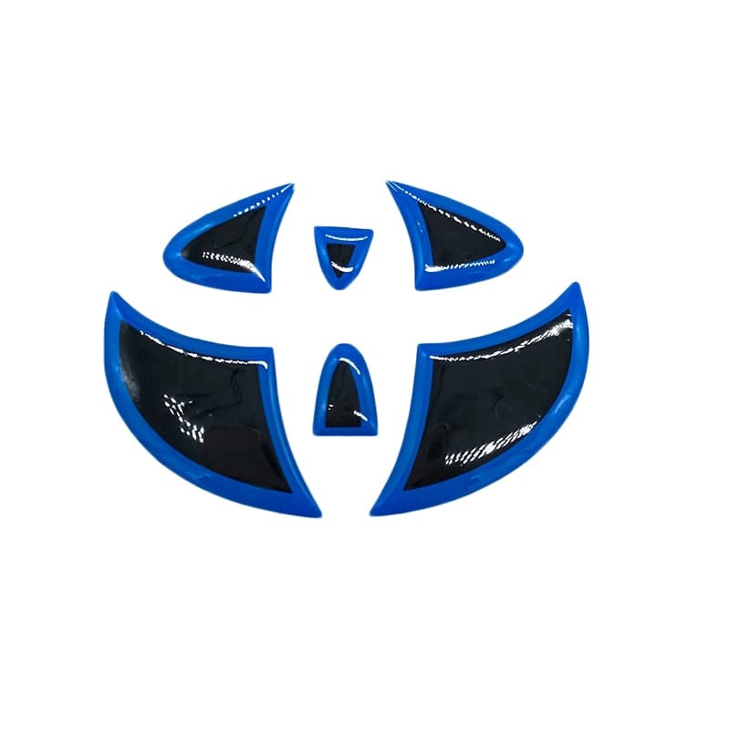 สติ๊กเกอร์โลโก้ติดพวงมาลัยรถยนต์สําหรับ toyota altis rav4 camry corolla prius รูปที่ 4