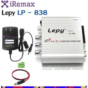 ลด 50% ใส่โค้ด INCLZ11 Lepy LP - 838 เครื่องเสียงรถยนต์ซับวูฟเฟอร์แอมป์สเตอริโอStereo Amplifier รูปที่ 2