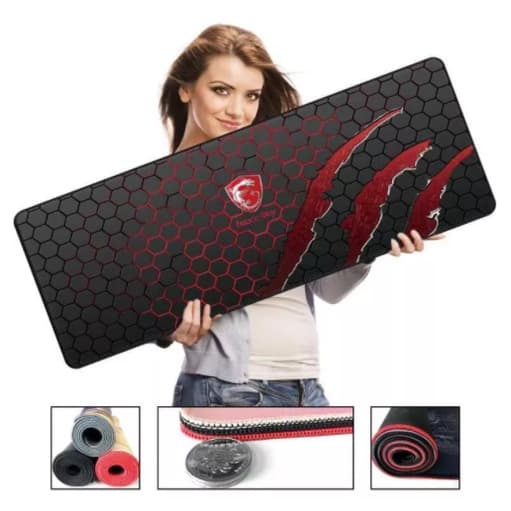 แผ่นรองเม้าส์ ลายแผนที่โลก World Map Mouse Pad รูปที่ 2