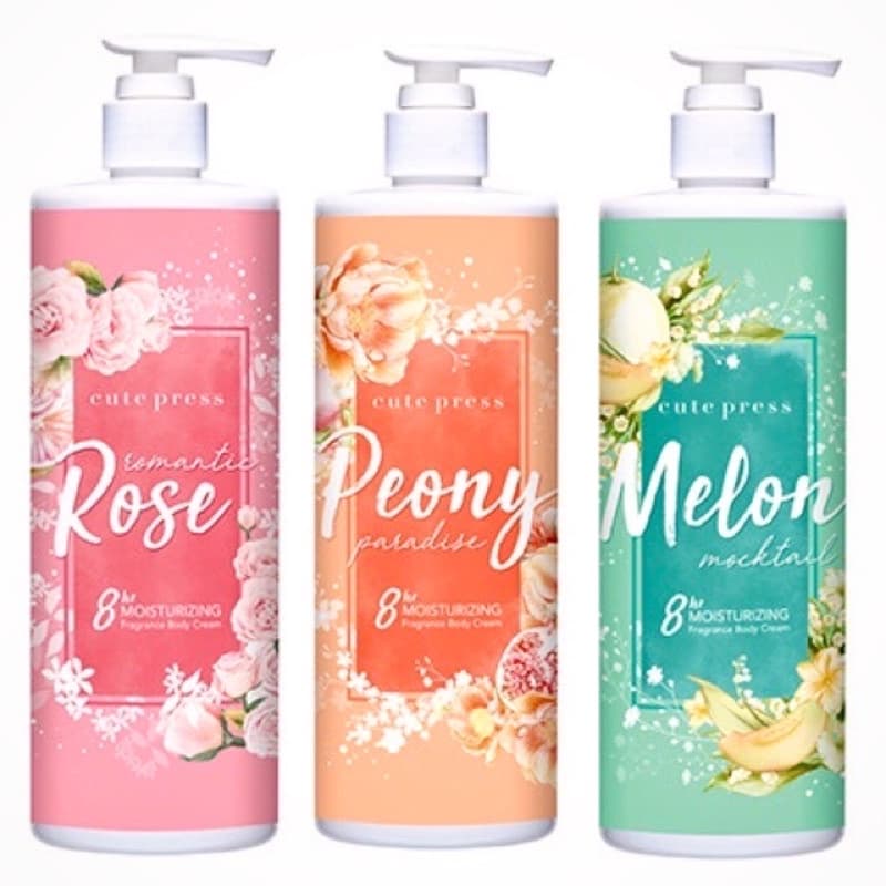 โลชั่นน้ำหอม คิวท์เพลส Cute Press 8hr Moisturizing Fragrance Body Cream 11 กลิ่น ขนาด 490ml. รูปที่ 3