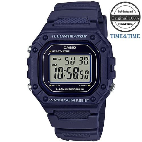 นาฬิกา CASIO รุ่น W-218H สินค้าใหม่ ของแท้ รับประกัน 1 ปี ใส่ได้ทั้งผู้ชายและผู้หญิง รูปที่ 3