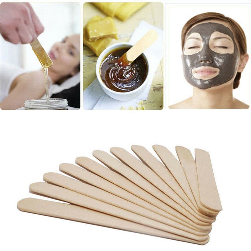 ไม้ไอศกรีม นาดใหญ่ 100 ชิ้น ไม้ไอติม ไม้กดลิ้น ใช้แล้วทิ้ง เครื่องเขียน Tongue Depressor A271 รูปที่ 4