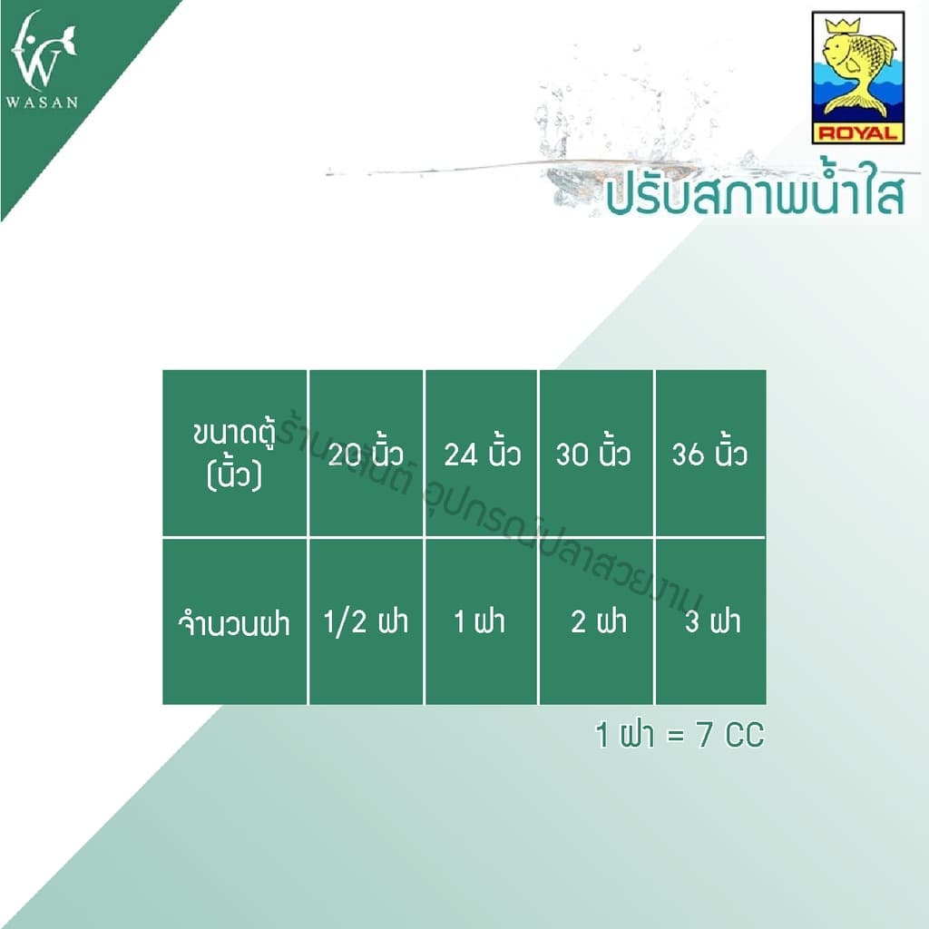 RQ ลดคลอรีน ลดคลอรีนในน้ำได้ผล 100% BY วสันต์อุปกรณ์ปลาสวยงาม รูปที่ 9