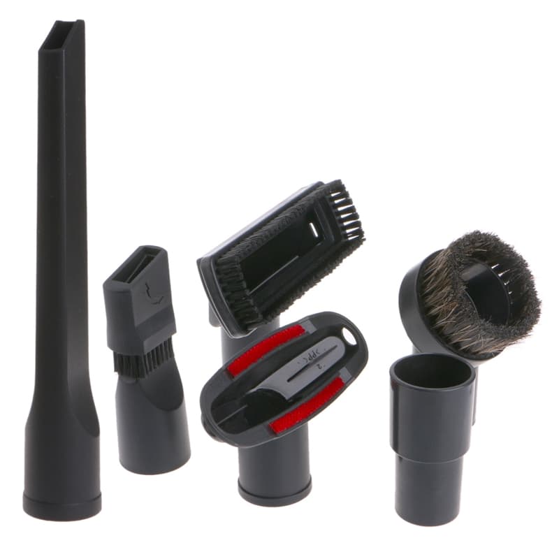 6 In 1 Vacuum Cleaner Brush Nozzle Home Dusting Crevice Stair Tool Kit 32mm 35mm รูปที่ 4