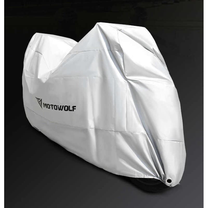 MOTOWOLF MDL 0802 ผ้าคลุมรถมอเตอร์ไซด์ กันฝุ่น กันน้ำ กันแดดพร้อมรูล็อคกุญแจ รูปที่ 5