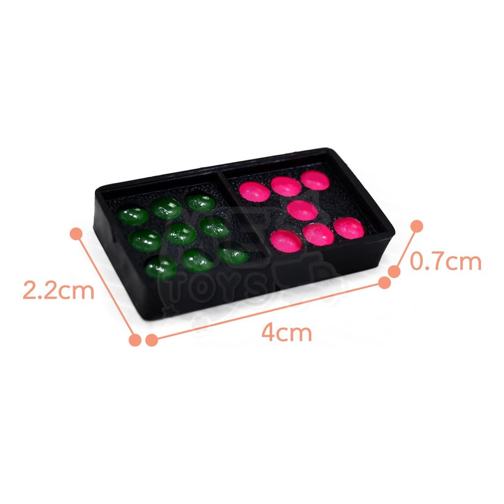 METOYS โดมิโน่ กล่องใหญ่ 55ชิ้น Domino โดมิโน เกมโดมิโน่ ราคาส่ง รูปที่ 6