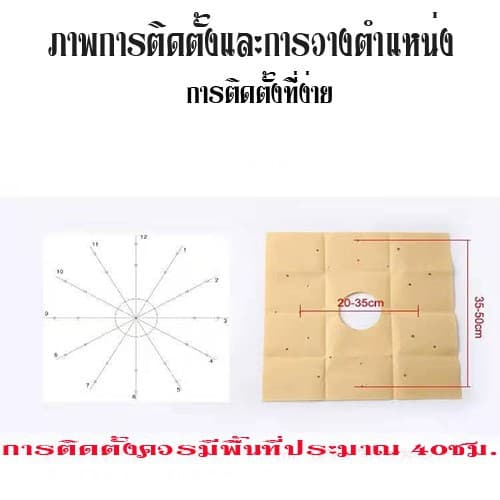 YYนาฬิกาติดผนัง นาฬิกาDIYขนาดเล็ก YF-1481 รูปที่ 5