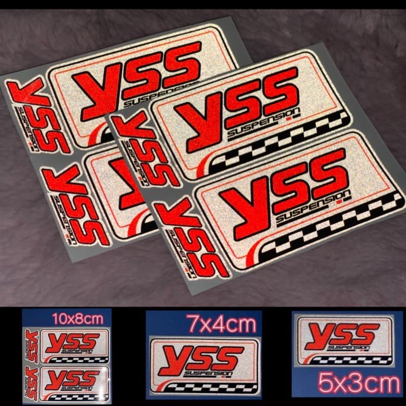สติ้กเกอร์Yss ติดโช็ค งานสวย ติดแน่น ขายเป็นชิ้นค้า &สติ๊กเกอร์โอลิงแบบใส รูปที่ 2