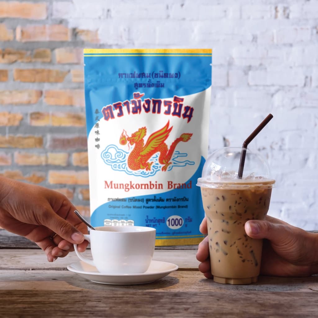 กาแฟโบราณ สูตรเข้มข้น ตรามังกรบิน รูปที่ 5