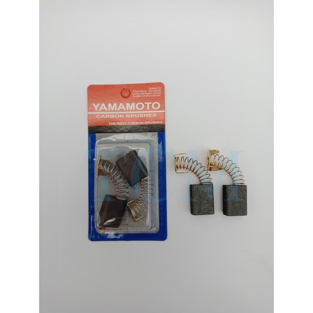 แปรงถ่าน Hailing / Yamamoto CB-153 CB-152 CB-5 ใช้กับ สกัดพื้น HM1201 ไฟเบอร์ตักเหล็ก 2414 เครื่องตัดองศา M.LS1040/1060 รูปที่ 2
