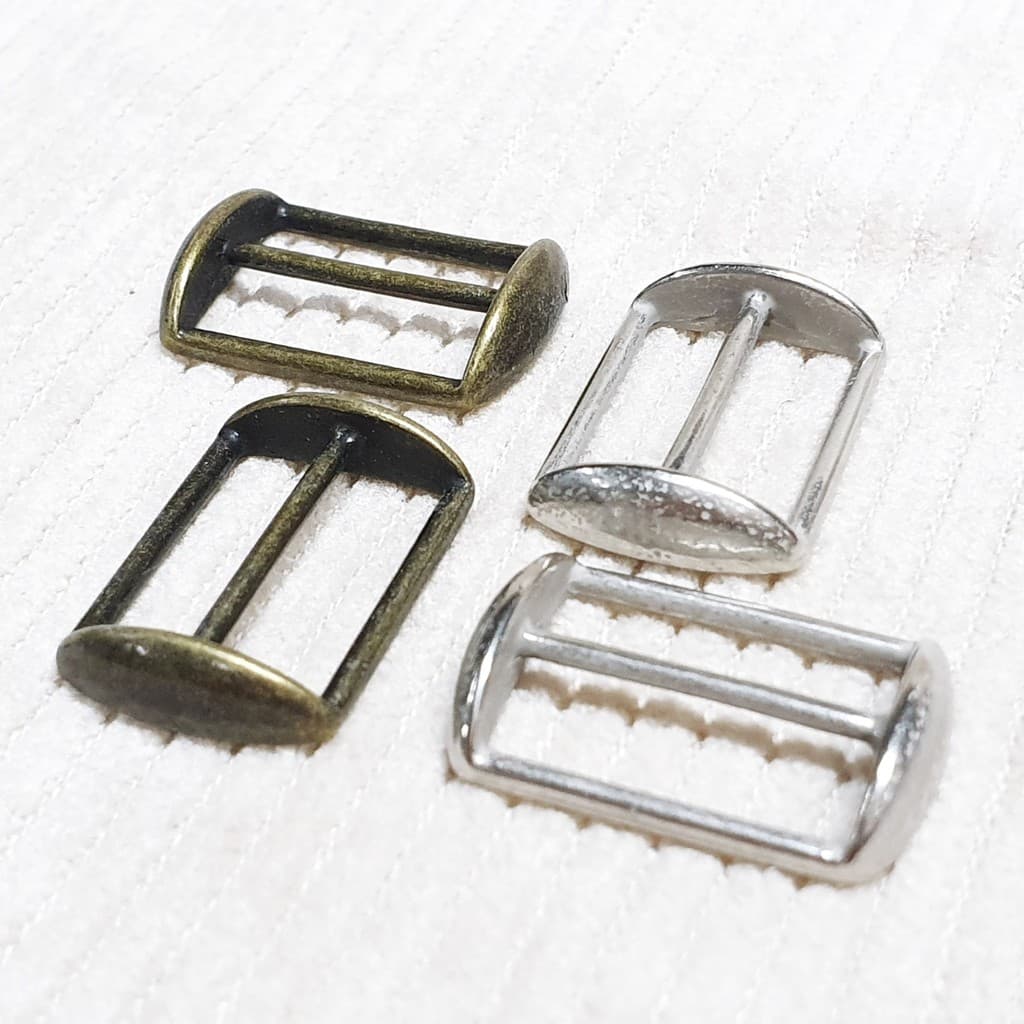 เข็มขัดหมวกใหญ่ 1.8 cm - ซิงค์หล่อ ไม่ขึ้นสนิม - อะไหล่หมวก สายปรับไซส์แบบเปลี่ยน ตัดเย็บ St Cap Accessory รูปที่ 1