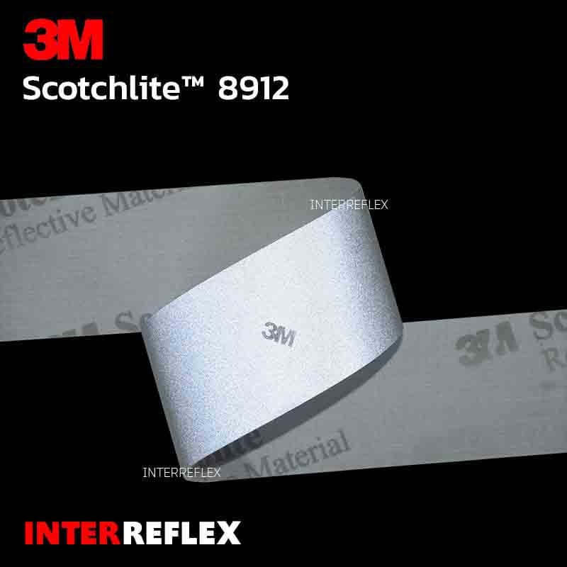 แถบผ้าสะท้อนแสง 3M 8912 สำหรับเย็บติดชุดกู้ภัย ยาว 1 เมตร รูปที่ 6