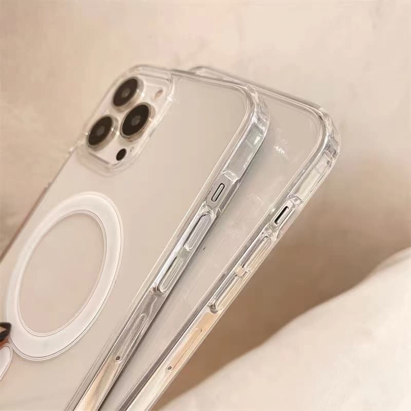 เคสใส แม่เหล็ก เคสเกราะกันกระแทกสำหรับ สำหรับ16p,17 pro,17pro max,i12,13pro max,i11,14,14plus,14pro max,15pro max,15plus รูปที่ 8