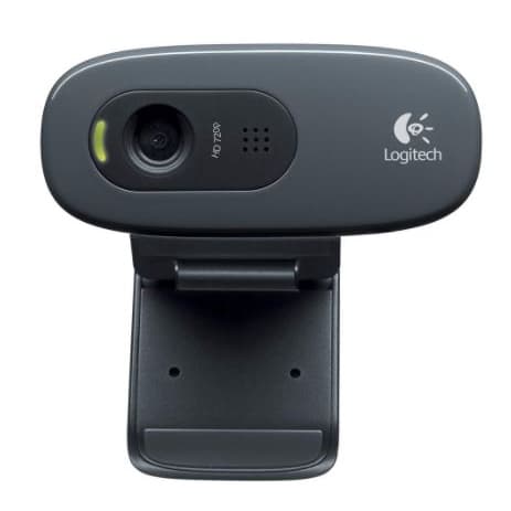 Logitech C270 Webcam กล้องเว็บแคมสำหรับวิดีโอคอล HD 720p/30fps ปรับแสงได้อัตโนมัติ ไมค์ตัดเสียงรบกวนในตัว รูปที่ 3