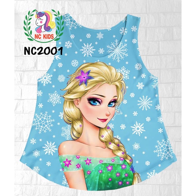 เสื้อกล้ามเด็กผู้หญิง ลายการ์ตูน โพนี่ ยูนิคอร์น ลายน่ารัก ยับยาก ใส่สบาย หน้าร้อน รูปที่ 9
