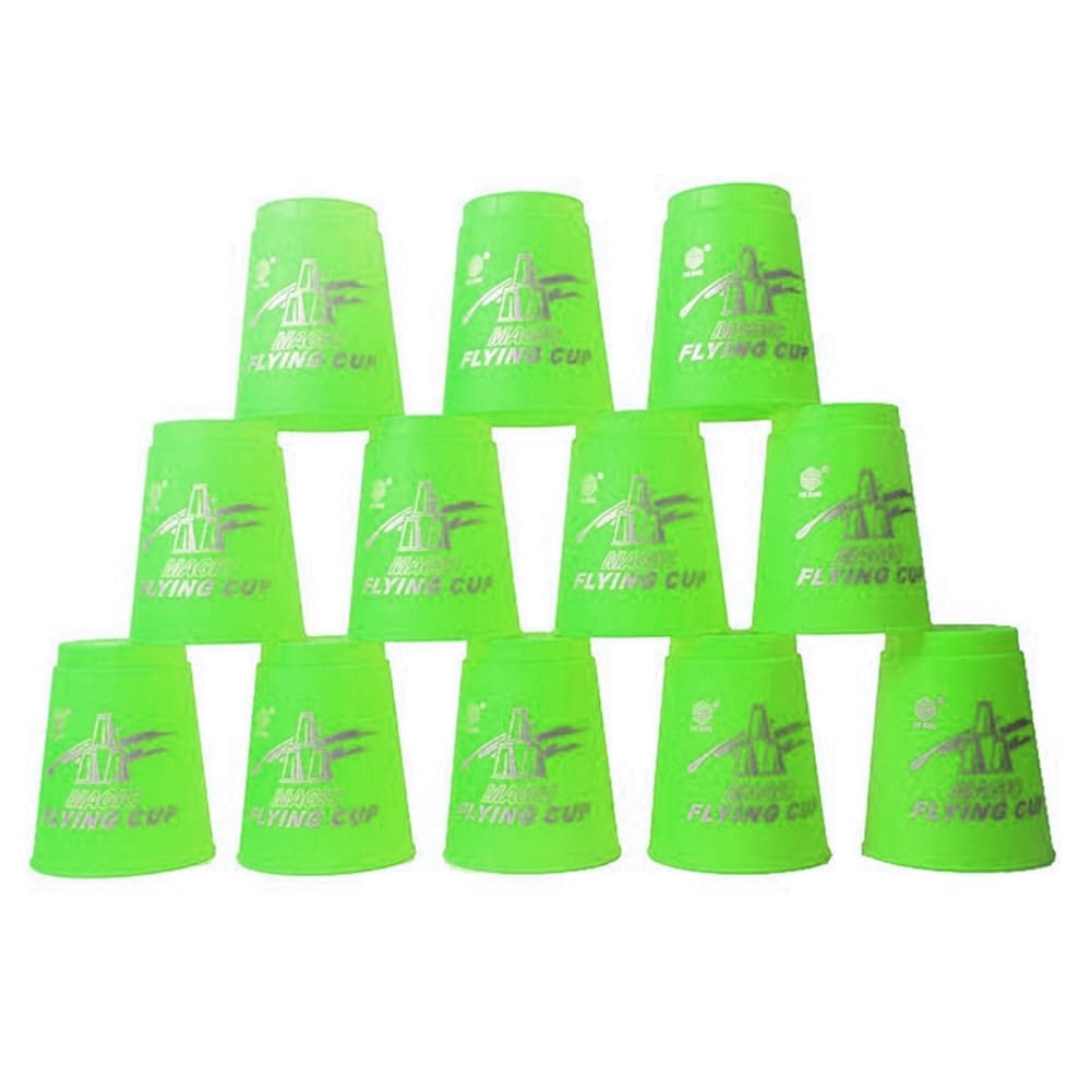 CloudBabyStack Cup แก้วสแต็ค Stack Magic Flying Cup ชุดละ12ใบ ของเล่นเสริมพัฒนาการ รูปที่ 2