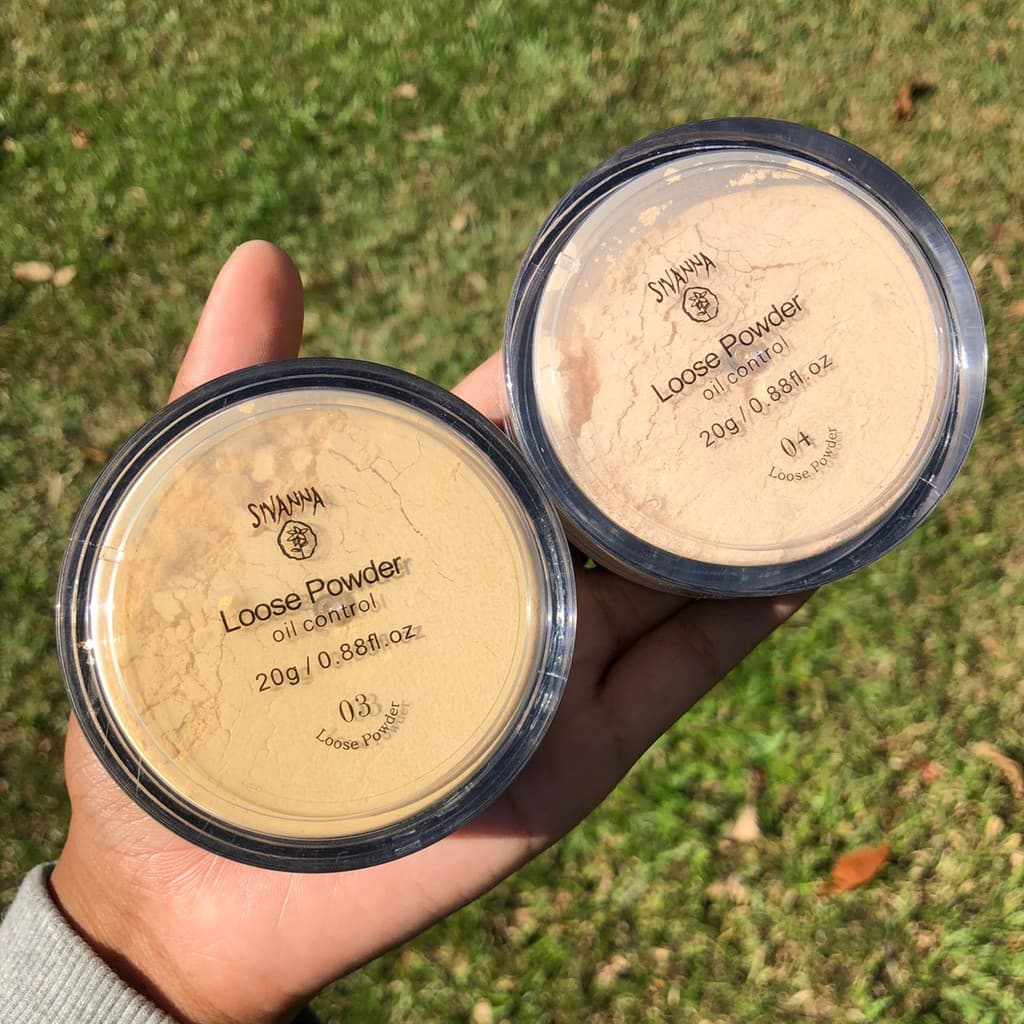 แท้/ถูก ซีเวียน่า แป้งฝุ่นคุมมัน F010 Sivanna Colors Loose Powder Shine-Control Sheer-Long Wear Oil Control รูปที่ 6