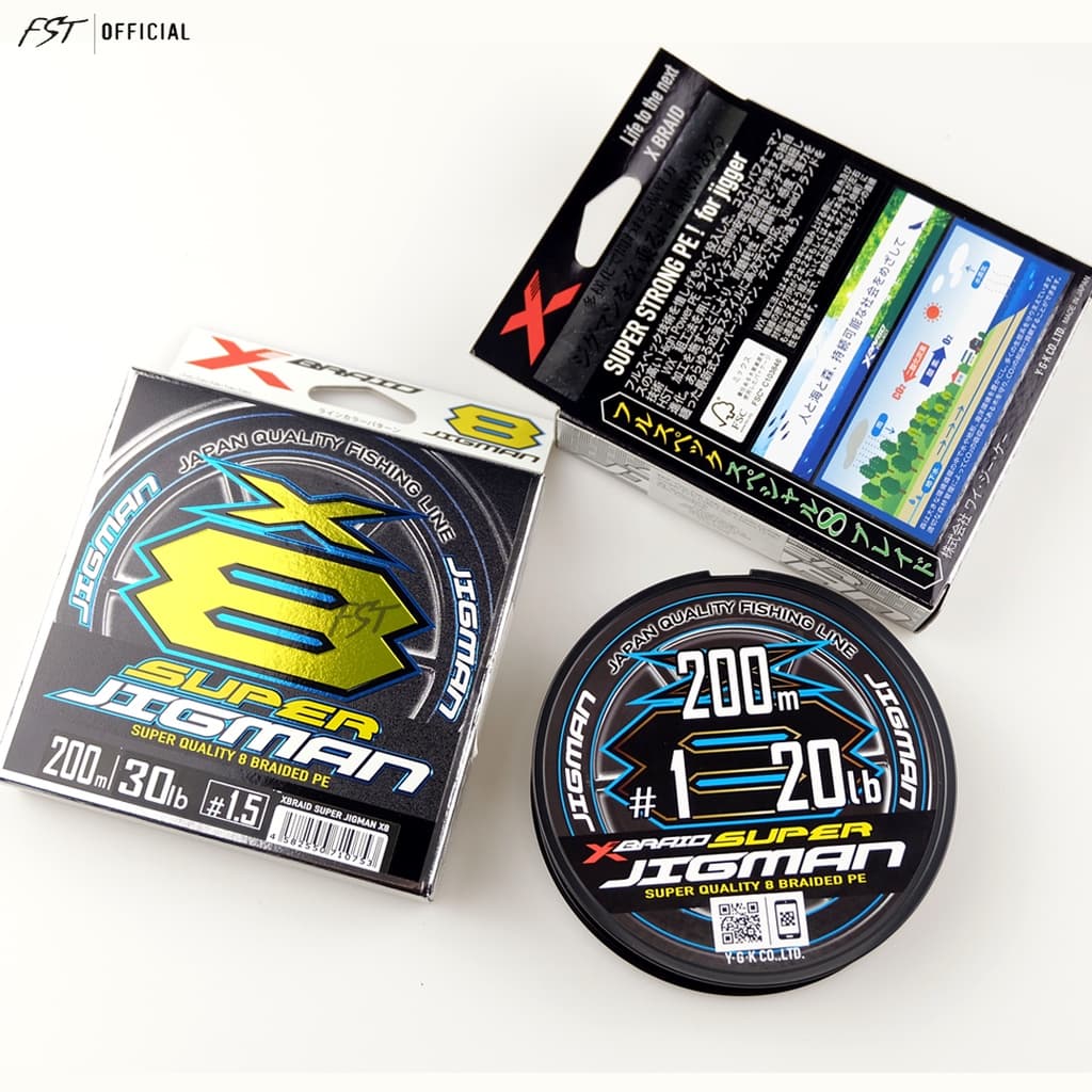 สาย PE YGK X-Braid Super Jigman X8 ความยาว 200m, 300m รูปที่ 9