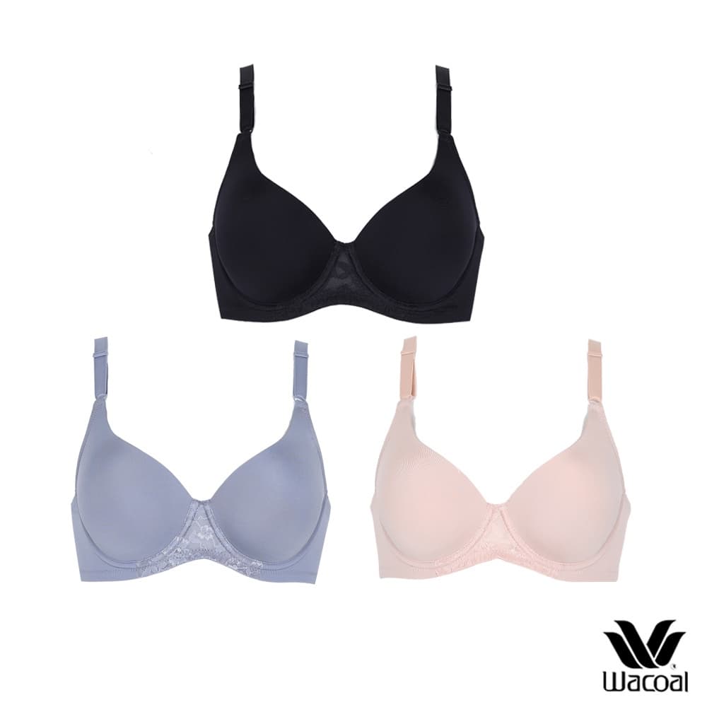 Wacoal Surprise Push Up Bra set 3 ชิ้น รุ่น WB9V03 คละสี เสื้อชั้นในมีโครง ฟองน้ำหนา 10 mm รูปที่ 8