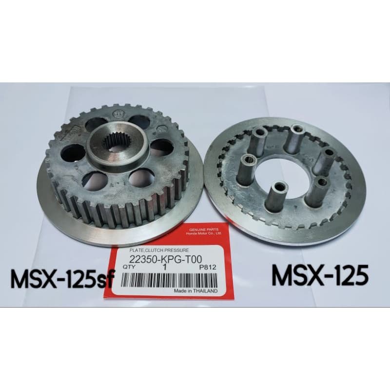 จานคลัทช์ ชามคลัช 6รู MSX-125, MSX-125 sf,Nice-125 รูปที่ 1