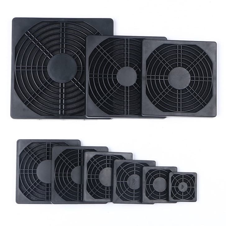 การ์ดพัดลมเคส+กรองฝุ่น Fan Guard + Dust filter 80mm/92mm/120mm/140mm. รูปที่ 1