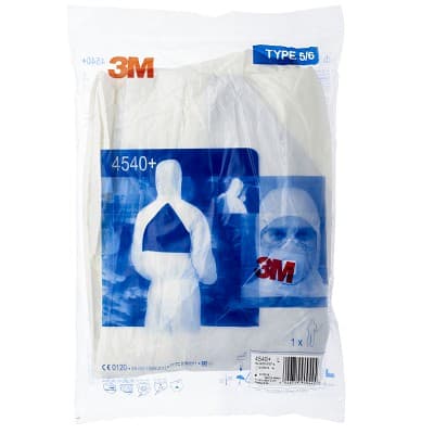 3M™ ชุดป้องกันฝุ่น ละออง และสารเคมี รุ่น 4540+ รูปที่ 5