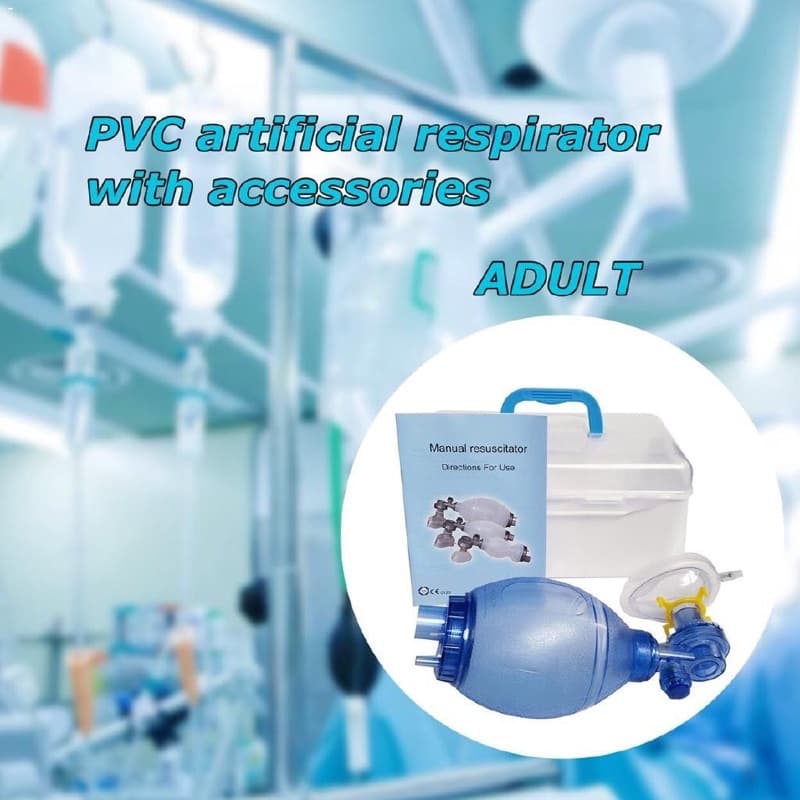 ชุดช่วยหายใจมือบีบสำหรับผู้ใหญ่ เด็กโต ทารก Ambu Bag Adult pvc Ambu Bag Child Ambu Bag infant ออกใบกำกับภาษีได้ รูปที่ 3